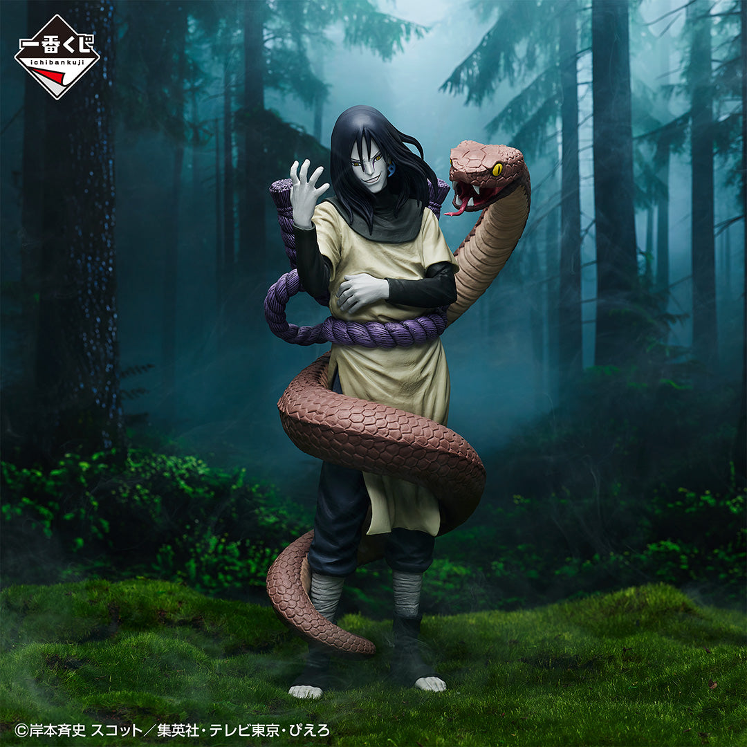 Orochimaru Letra (B) " Masterlise Emoving" 100% Original Lacrado