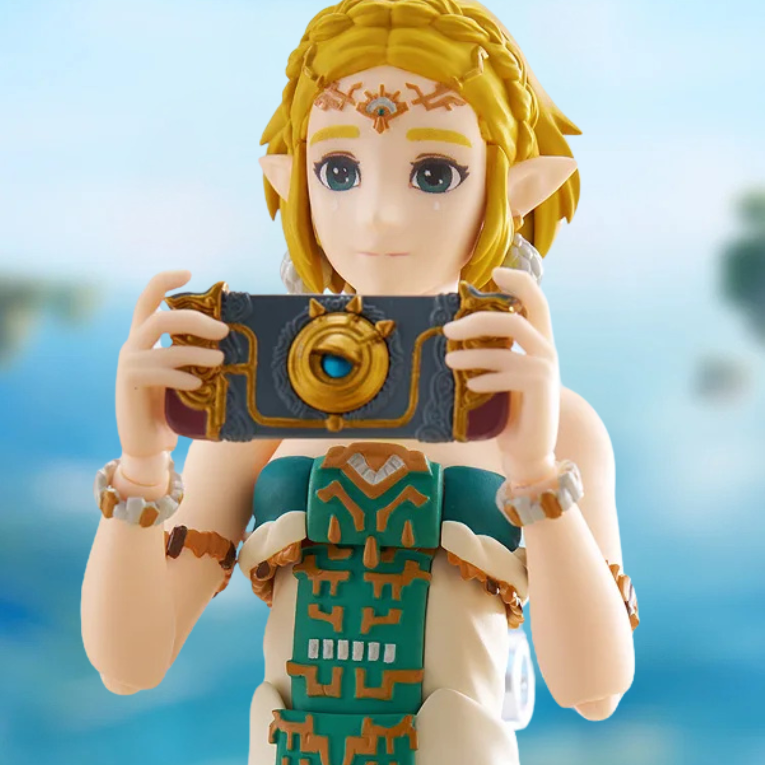 Zelda Tears of the Kingdom ver " Figma " 100% Original (Pre-Venda)