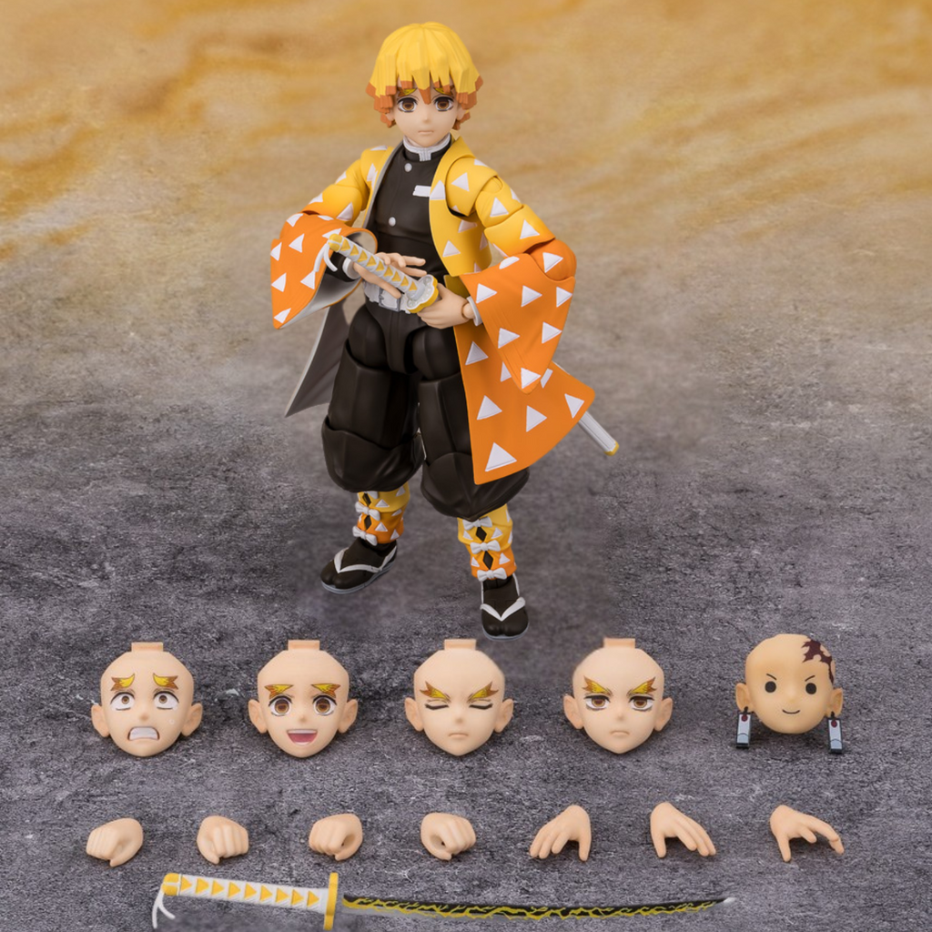 Zenitsu Agatsuma "SHFiguarts" 100% Original Lacrado