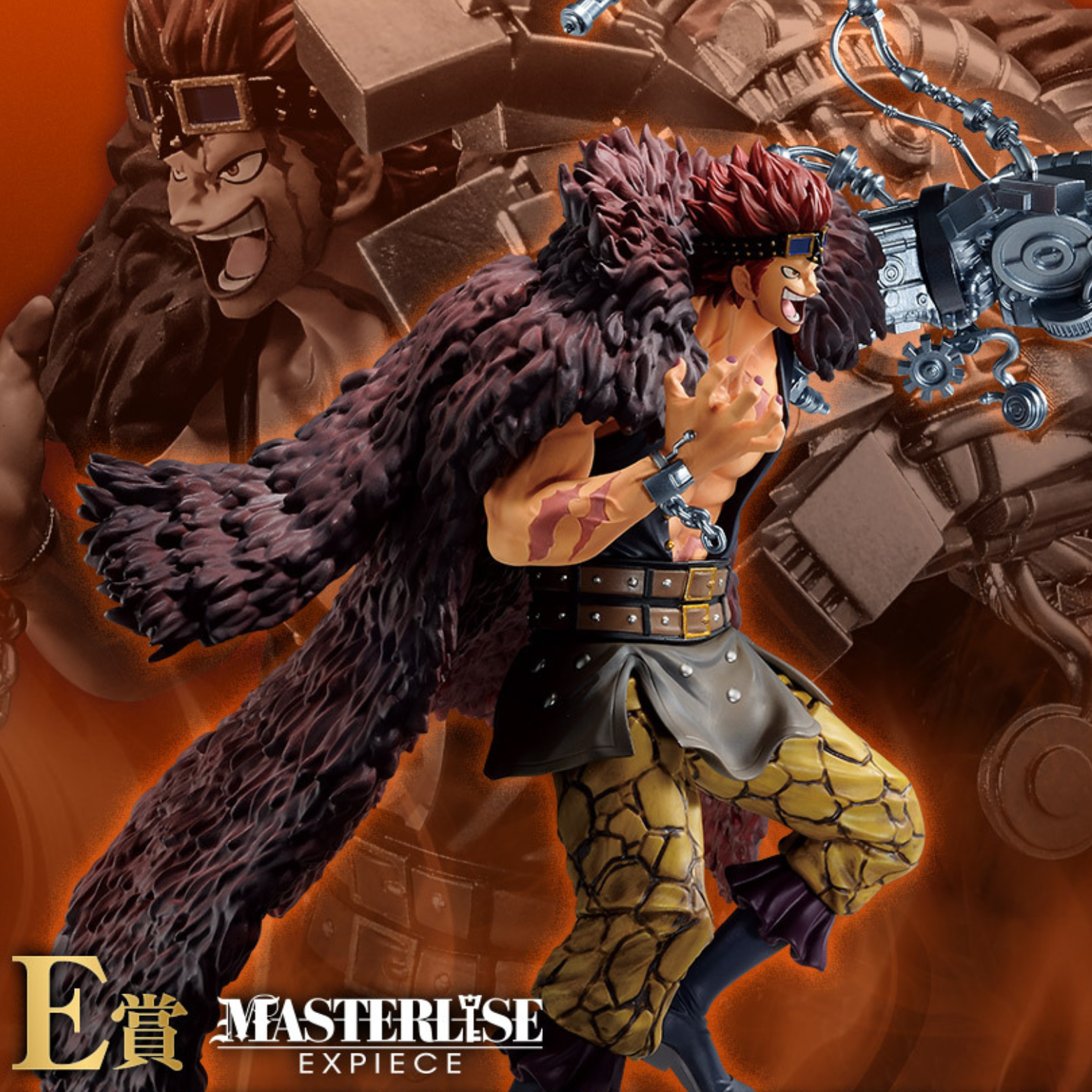 Eustass Kid "Masterlise expiece" 100% Original Sem caixa