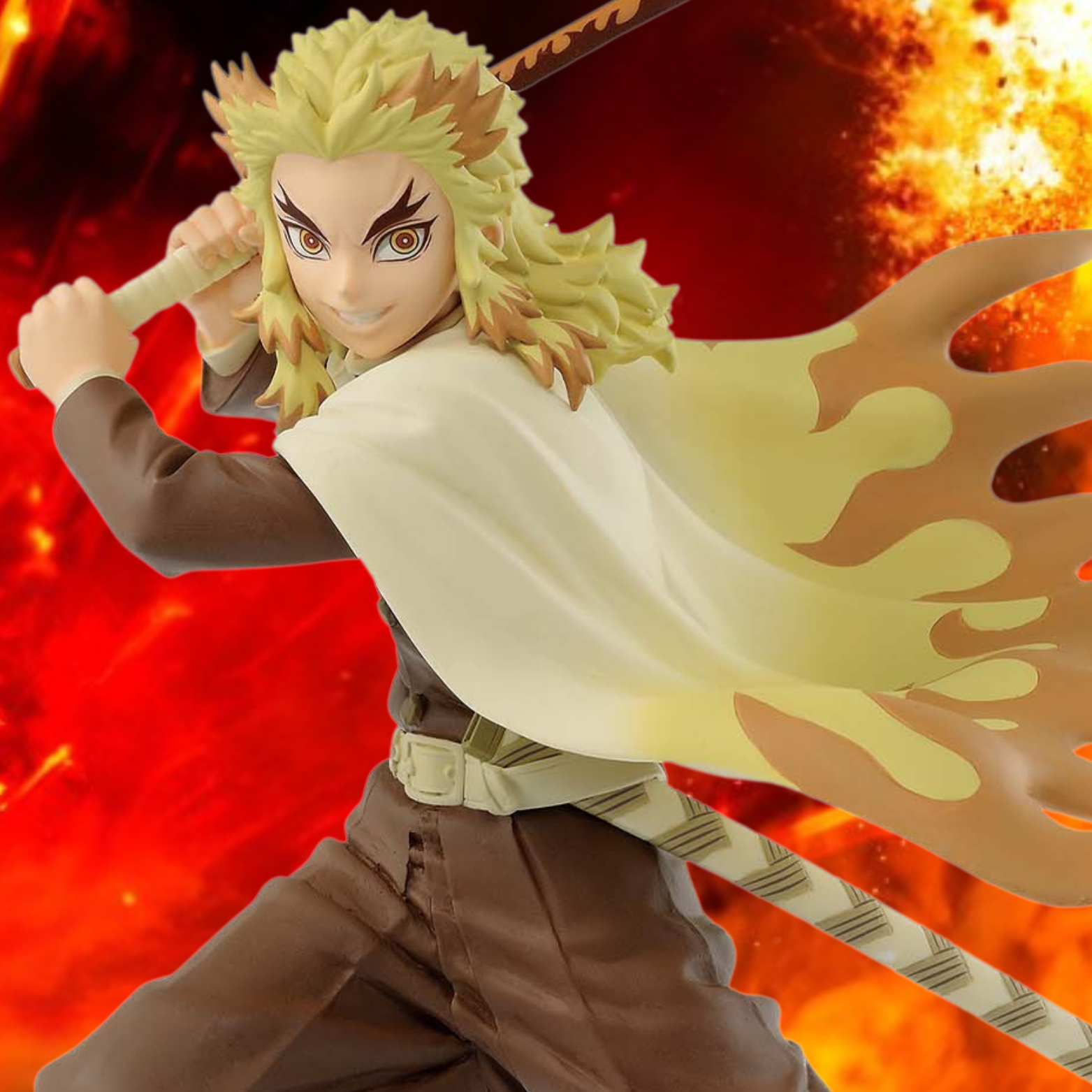 Rengoku "VIBRATION STARS" onin.ver 100% Original Sem caixa [BANPRESTO]