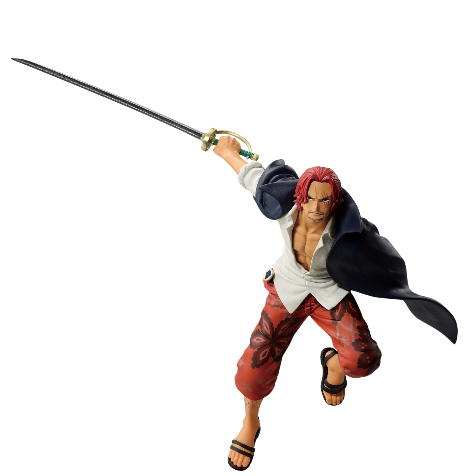 Action Figure Shanks Battle Record One Piece Banpresto Original
