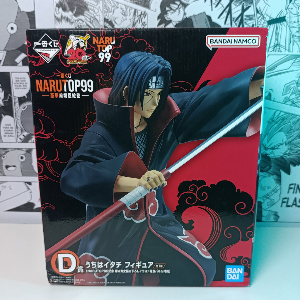 Itachi Uchiha "NARUTOP99" 100% Original Com caixa *Aberto para unboxing*