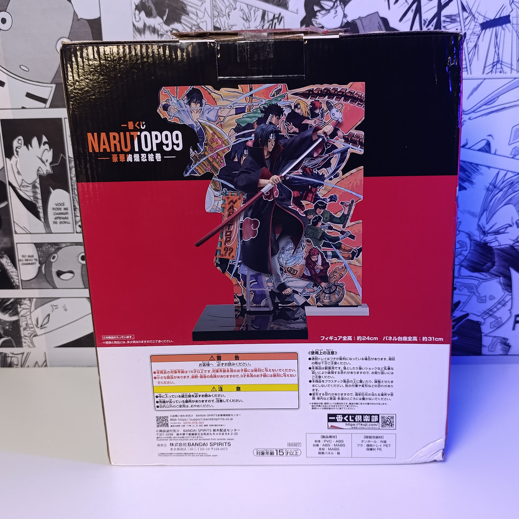 Itachi Uchiha "NARUTOP99" 100% Original Com caixa *Aberto para unboxing*