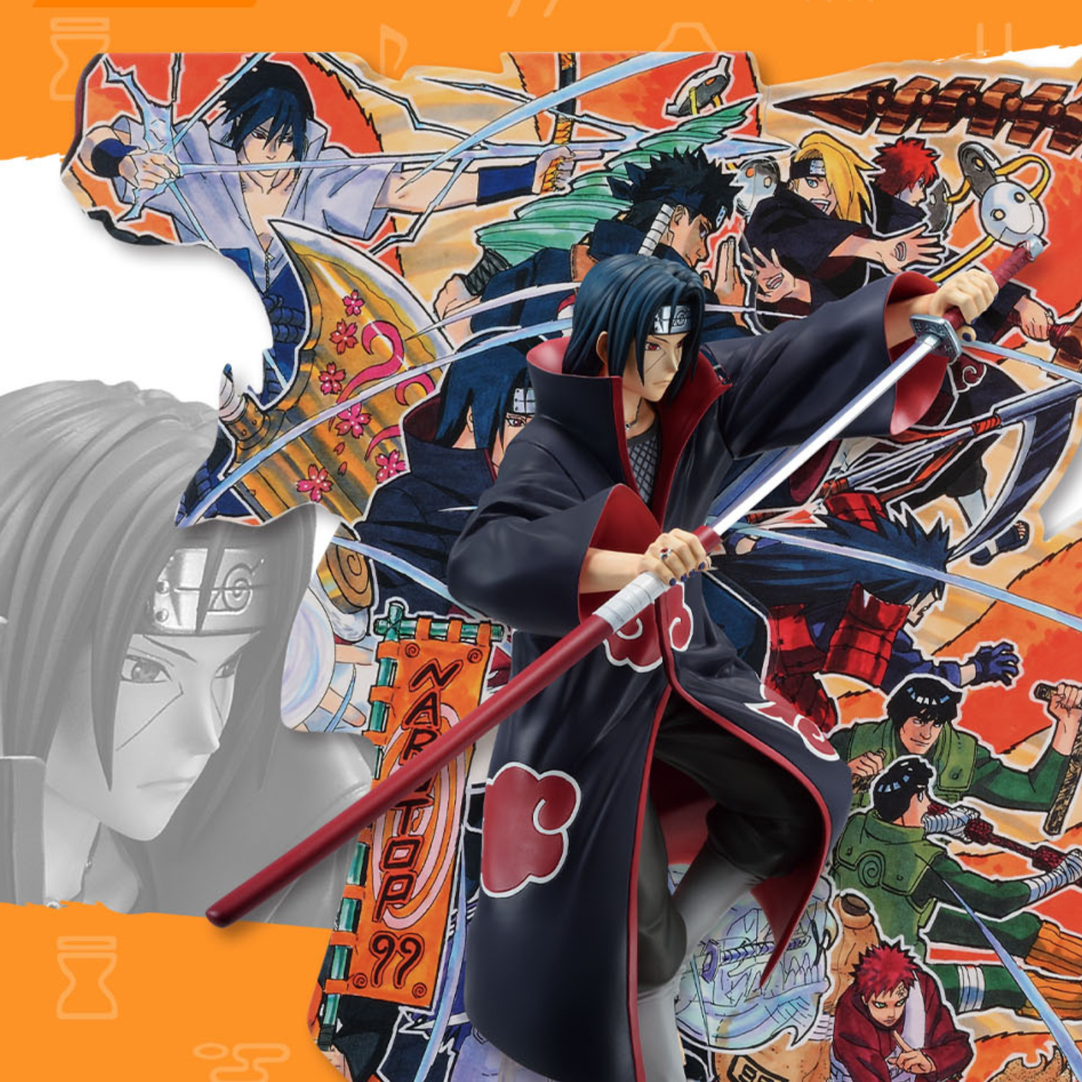 Itachi Uchiha "NARUTOP99" 100% Original Com caixa *Aberto para unboxing*