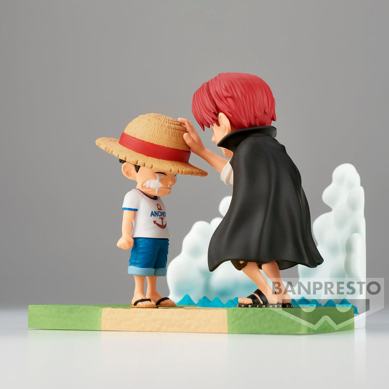 Luffy ＆ Shanks "WFC"  Log Stories 100% Original Bandai