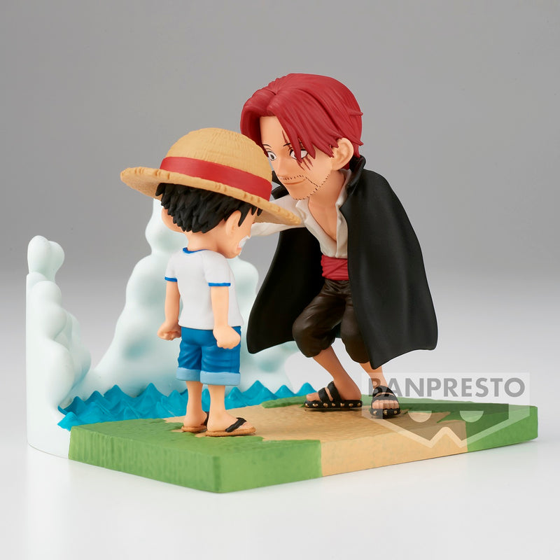 Luffy ＆ Shanks "WFC"  Log Stories 100% Original Bandai