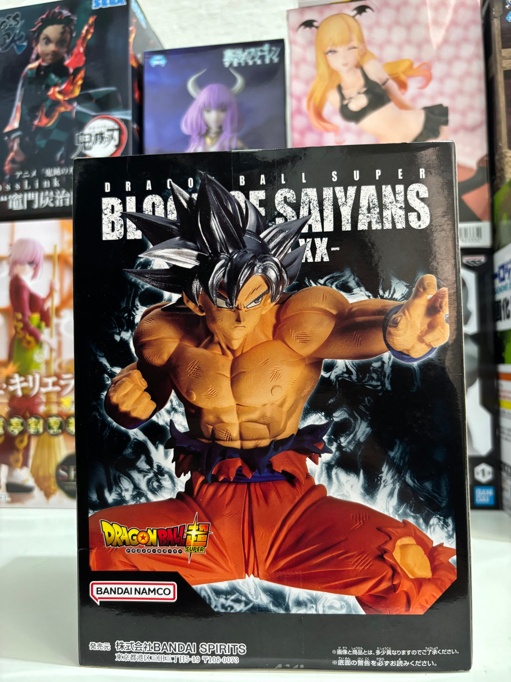 Action Figure Goku Instinto Superior Blood of Saiyans Banpresto Original