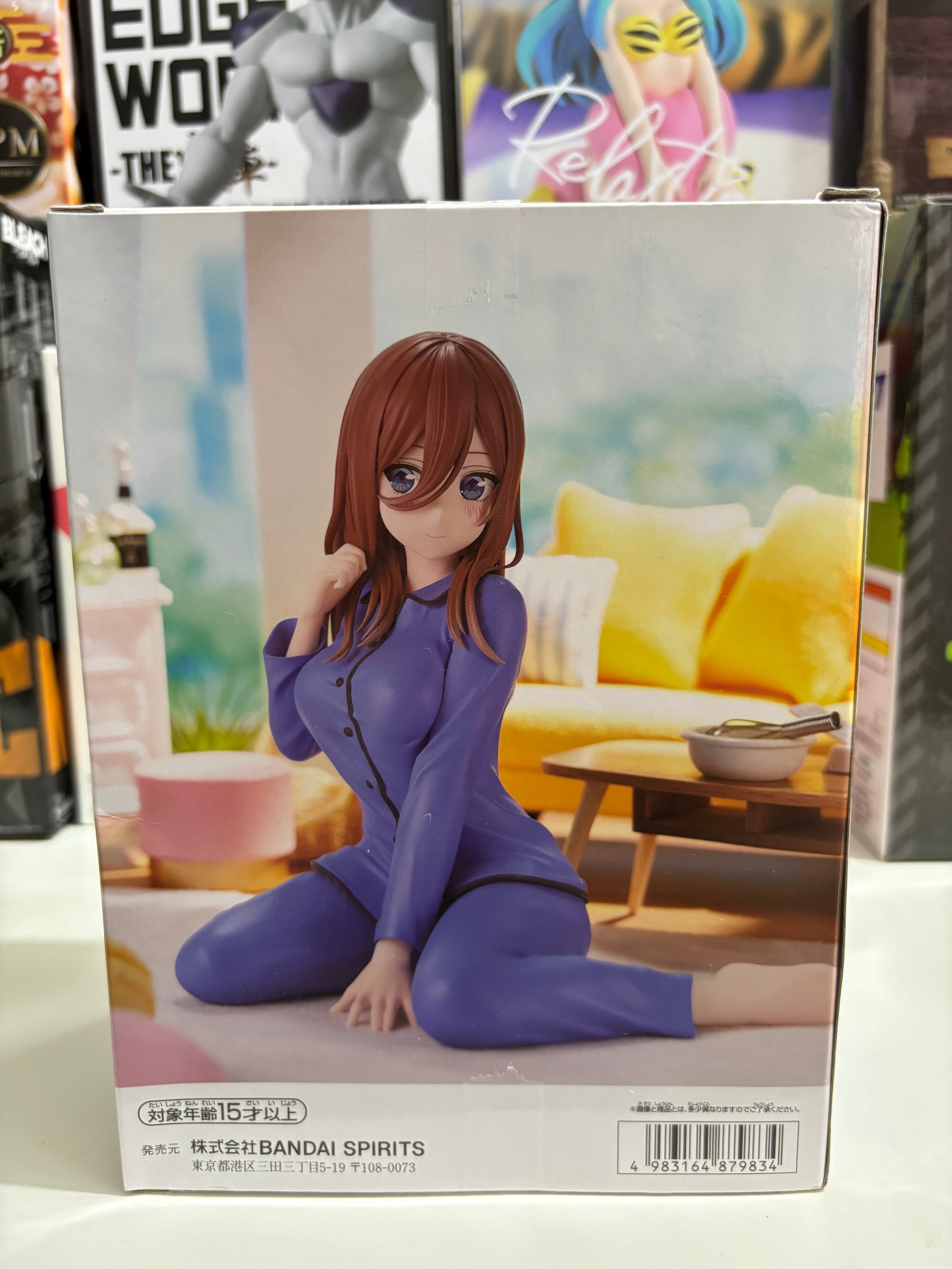 Action Figure Miku Nakano Relax Time Banpresto Quintuplets
