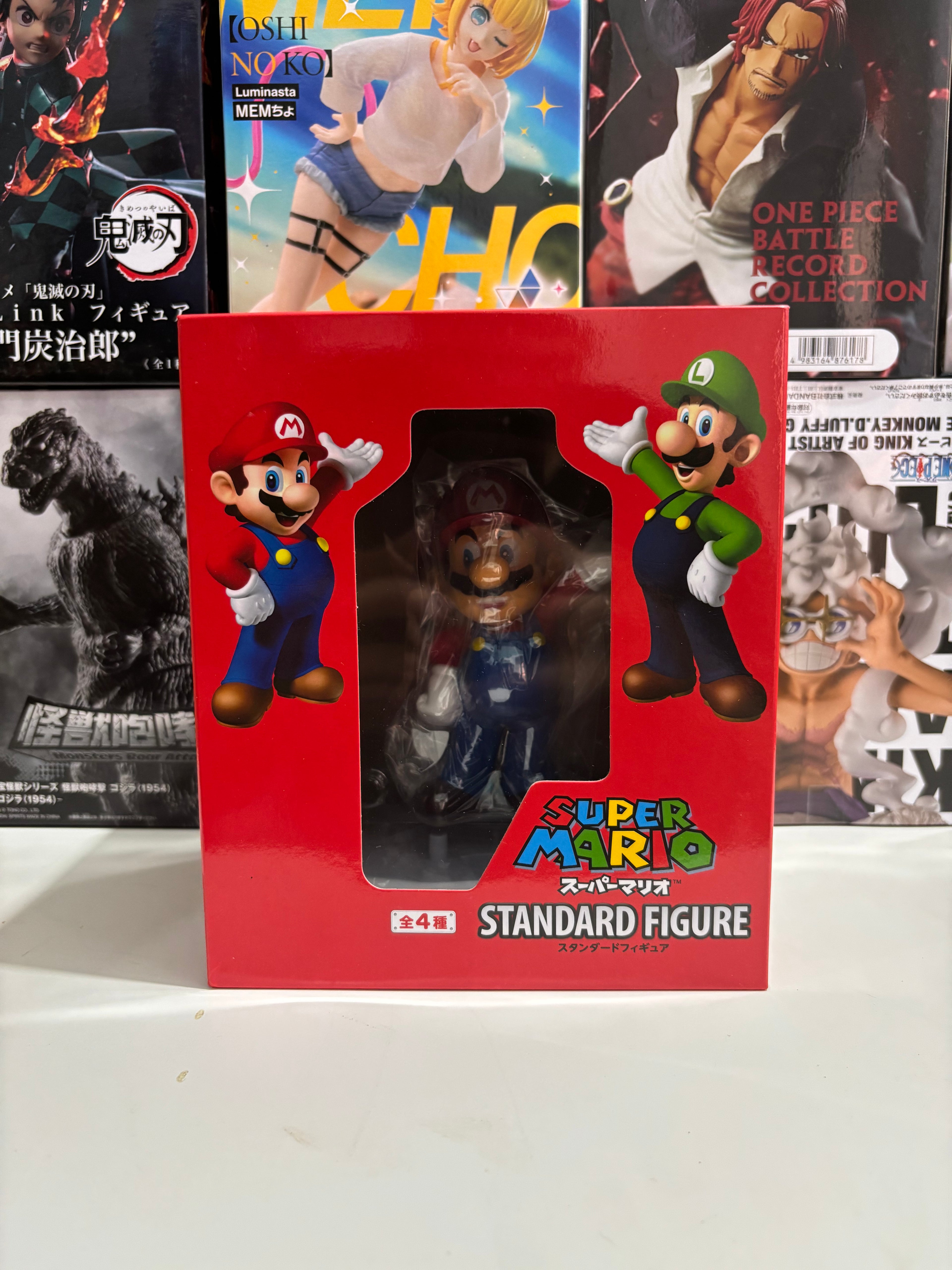 Mario " Standard Figure" Nitendo %100 Original Lacrado