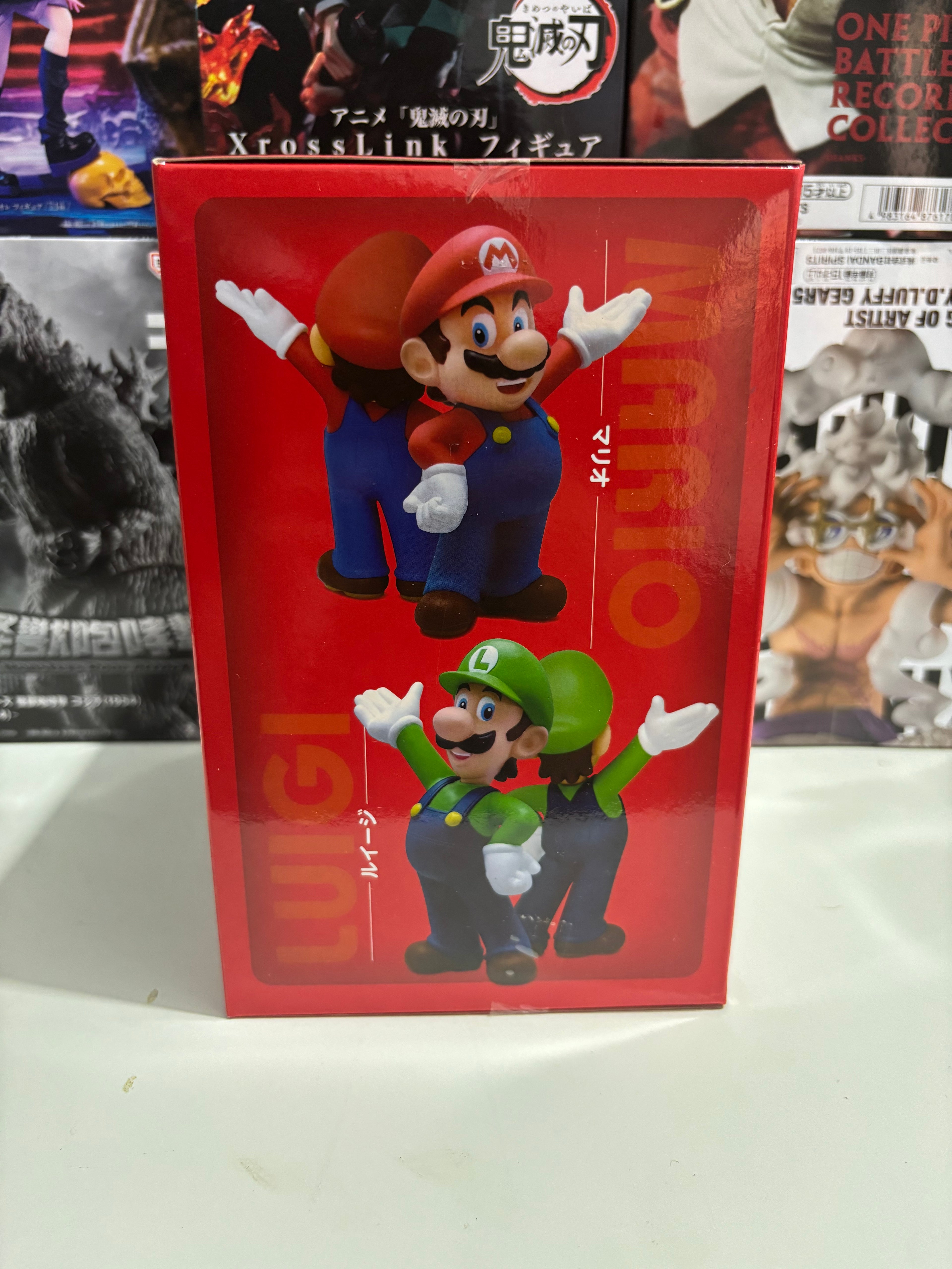 Luigi " Standard Figure" Nitendo %100 Original Lacrado