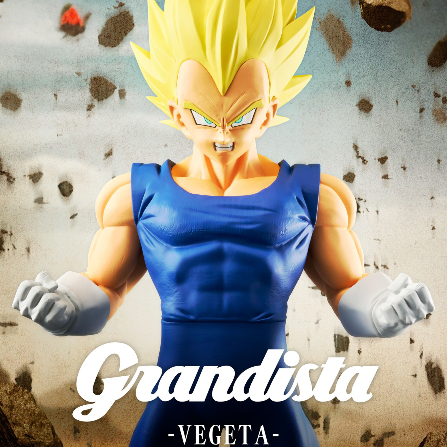 Vegeta Super Saiyajin "Grandista" 100% Original Lacrado [Banpresto]