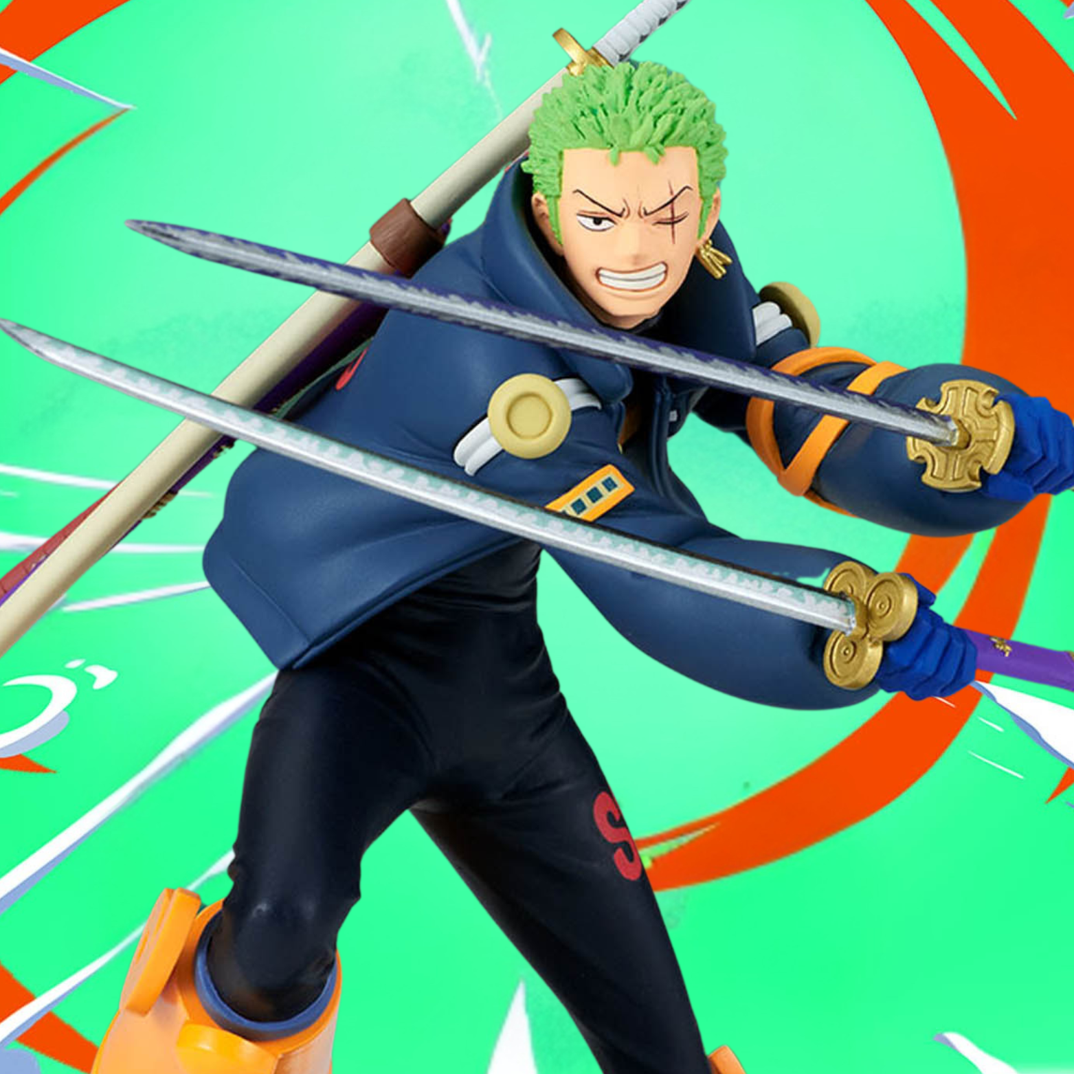 Roronoa Zoro "BATTLE RECORD COLLECTION" 100% Original Lacrado [Banpresto]