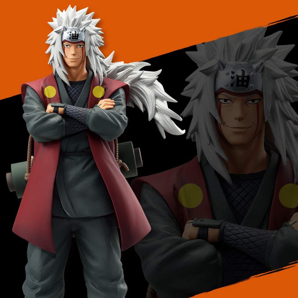 Jiraiya Letra (A) " Masterlise" 100% Original Lacrado