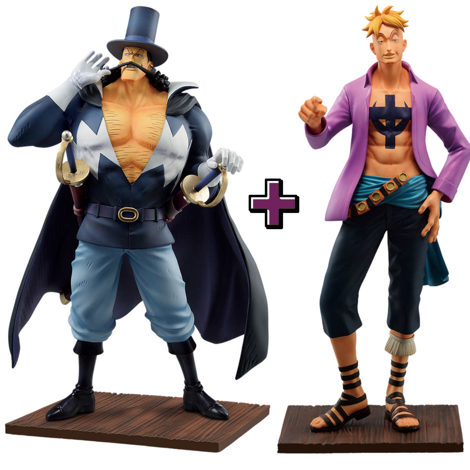 Set Vista (E) e Marcos (B) "MASTERLISE EXPIECE" Ichiban Kuji 100% Original Lacrado