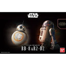 BB-8 & R2-D2- Model Kit-100% Original Bandai -Star Wars