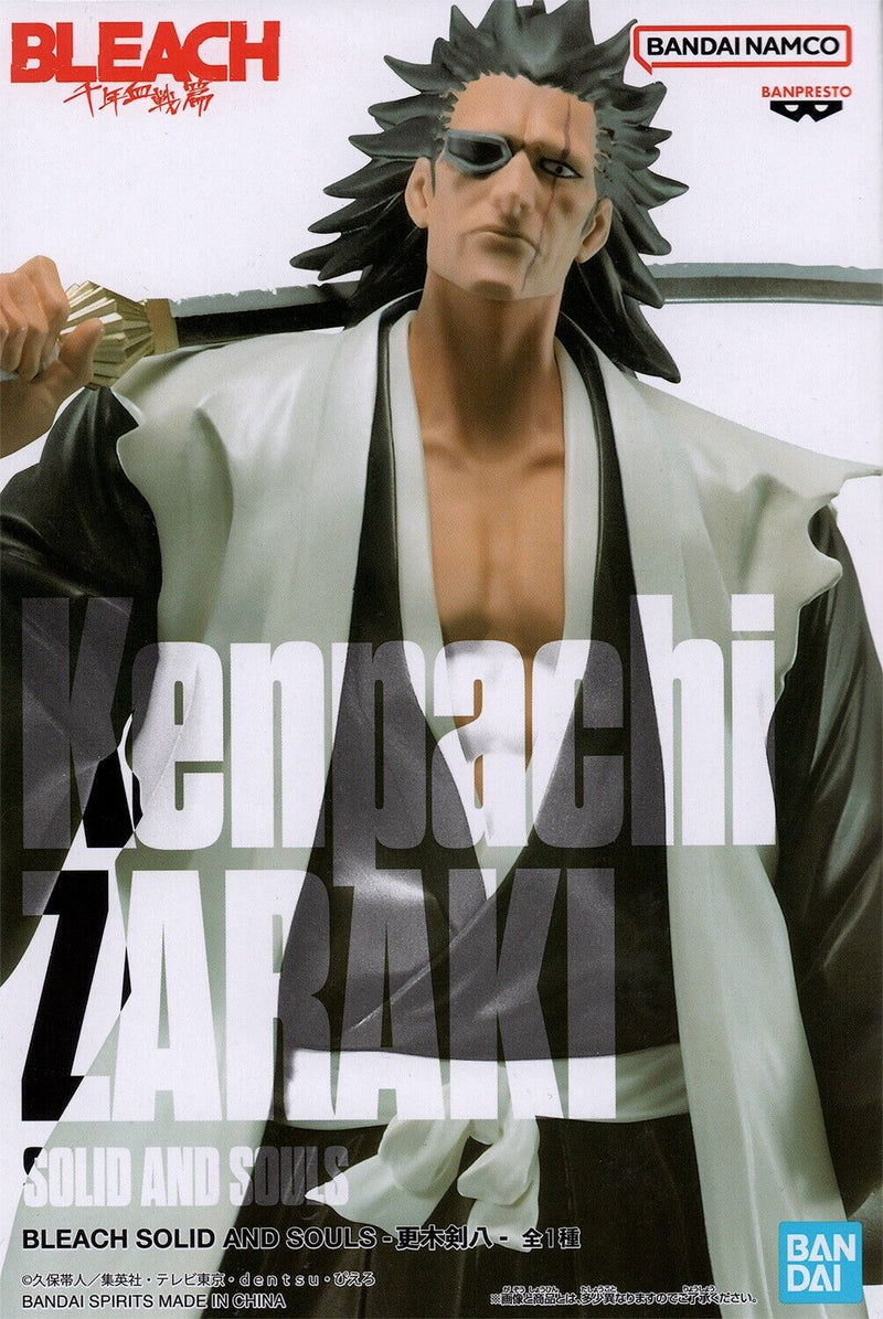 Kenpachi Zaraki -  Solid And Souls 100% Original Bampresto