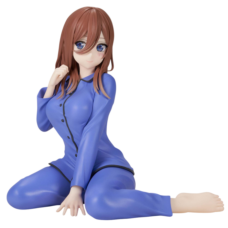 Action Figure Miku Nakano Relax Time Banpresto Quintuplets