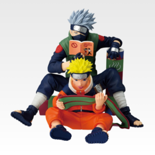 Uzumaki Naruto e Hatake Kakashi 100% Original Lacrado - Banpresto